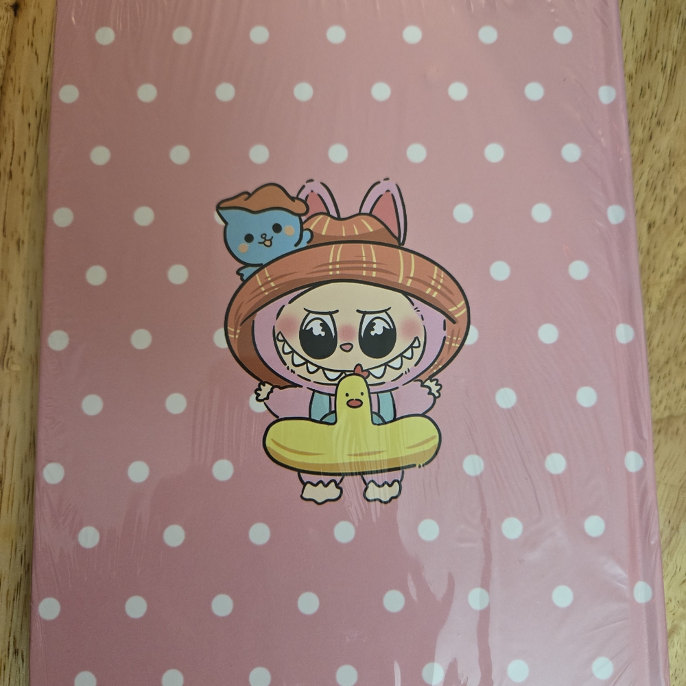 Cute Character Yellow Notebook - Picture 2 of 2